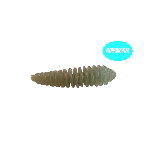 8x Rippworm Blue Pearl Glitter