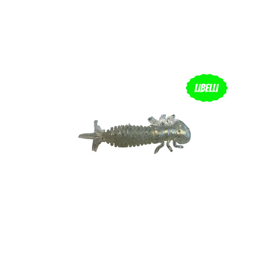 6x Libelli Silber Pearl Glitter