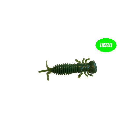 6x Libelli Green Glitter