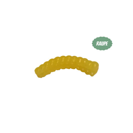 20x Raupe Yellow Glitter