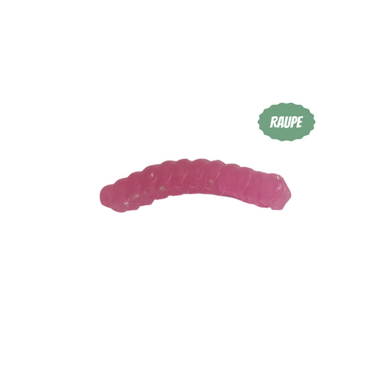 20x Raupe Pink Glitter