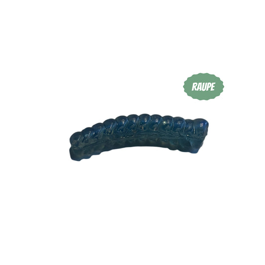 20x Raupe Blue Glitter