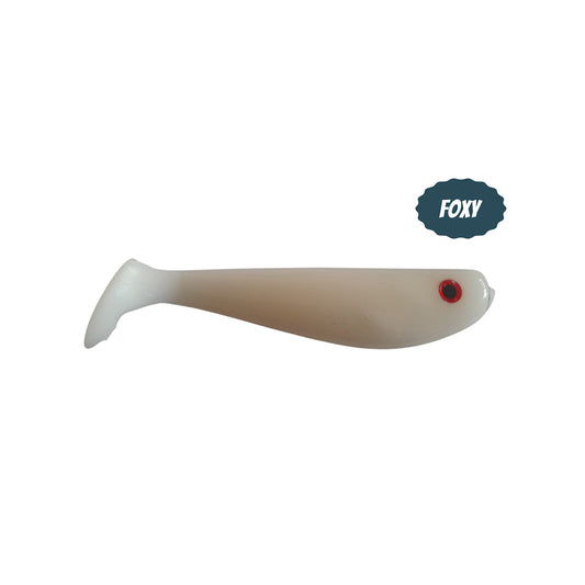 4x Foxy White Glitter