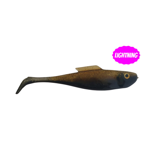 2x Lightning Gold Black Glitter