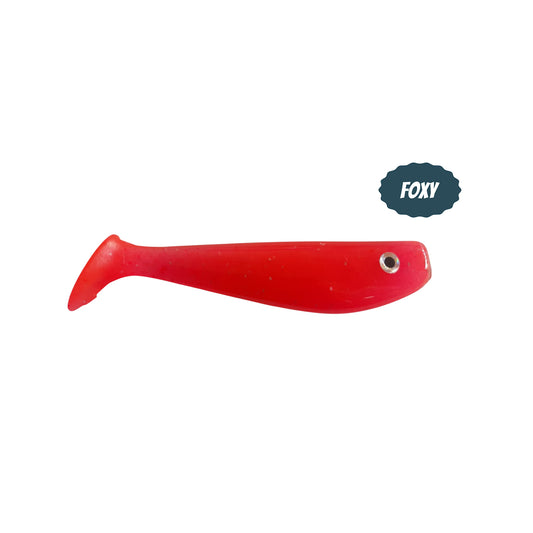 4x Foxy Red Glitter