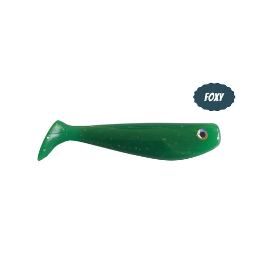 4x Foxy Green Glitter